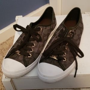 Coach tennis shoes